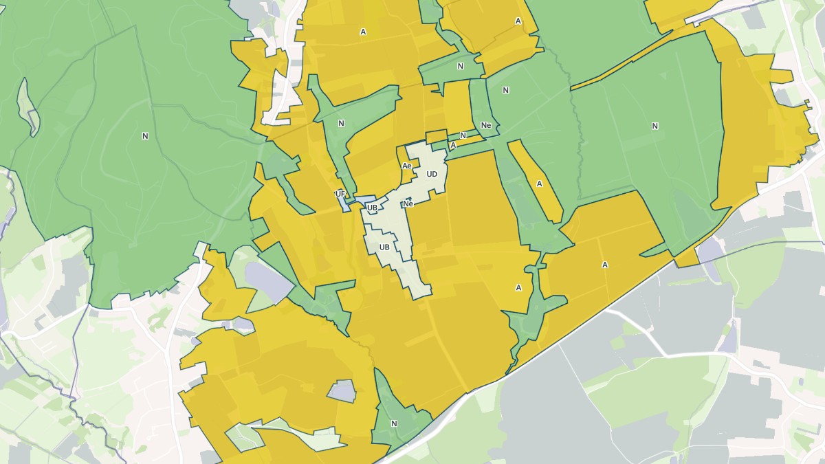 Aperçu cartographique de Felon, centré sur la commune