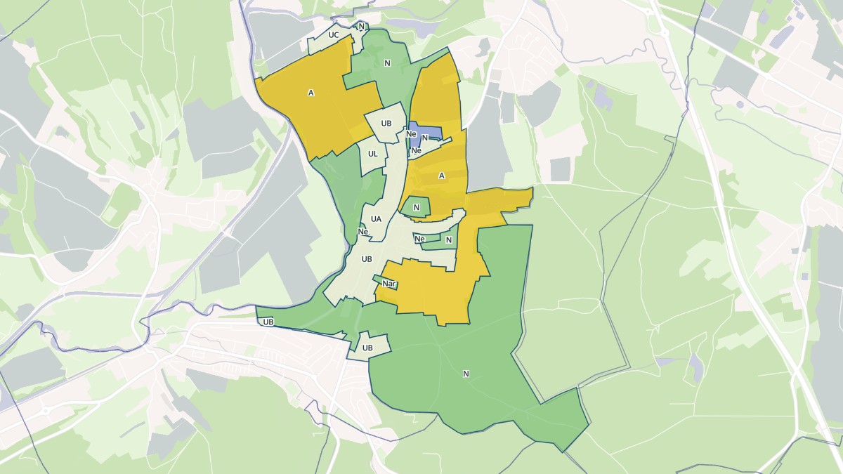 Aperçu cartographique de Méziré, centré sur la commune