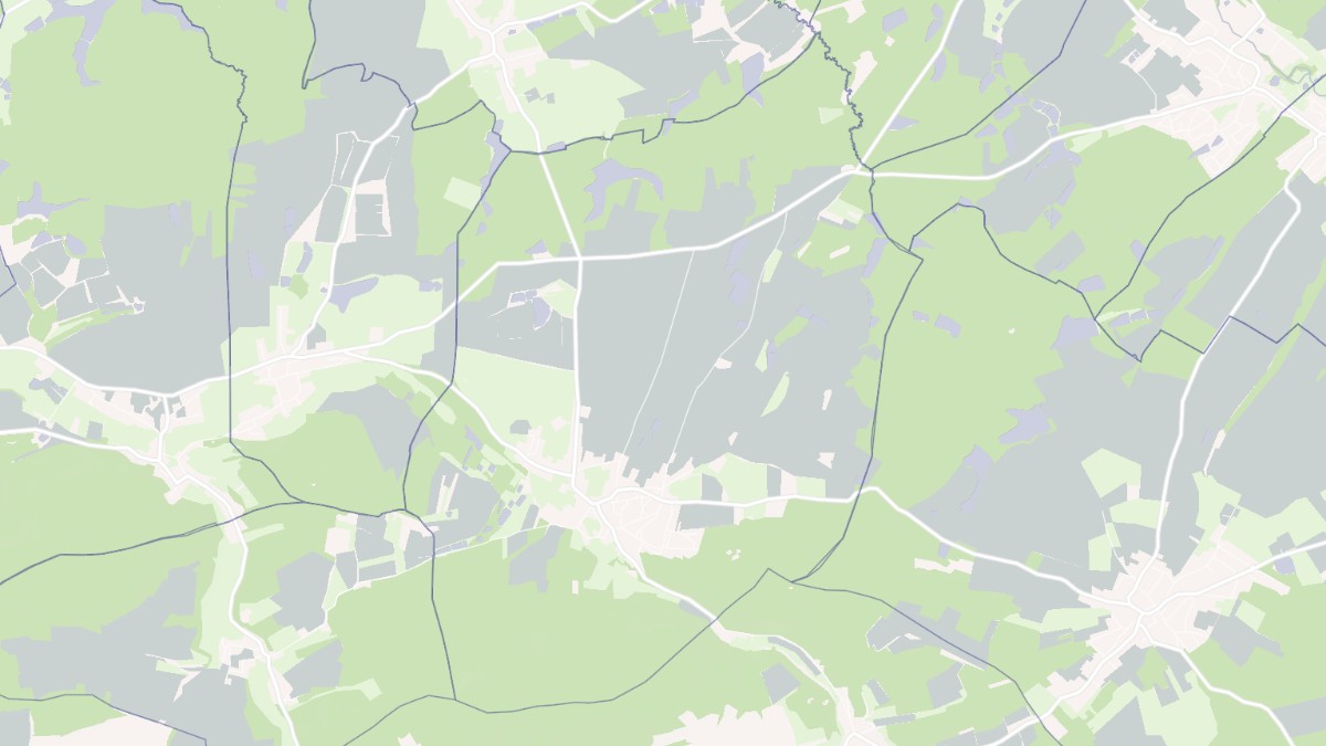 Aperçu cartographique de Réchésy, centré sur la commune