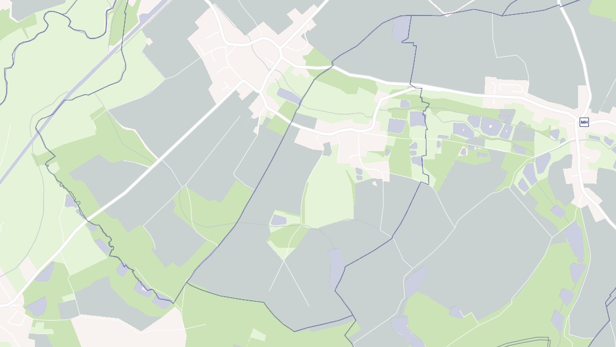 Aperçu cartographique de Recouvrance, centré sur la commune