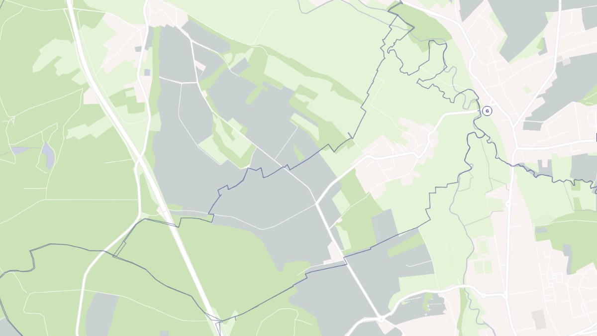 Aperçu cartographique de Thiancourt, centré sur la commune