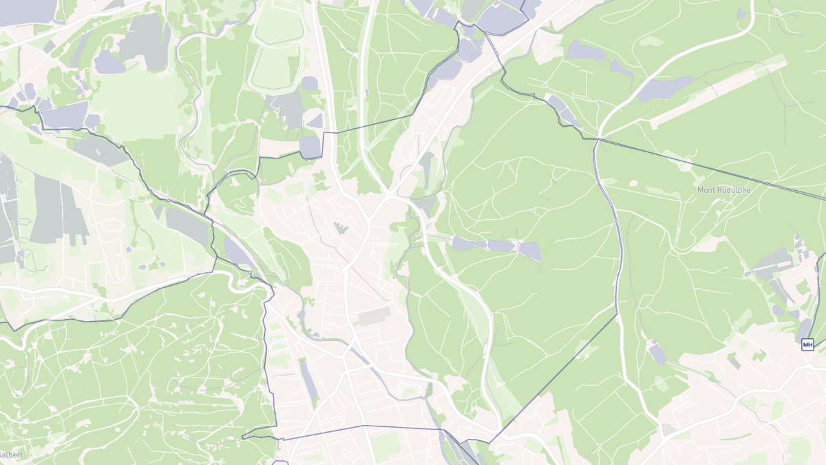 Aperçu cartographique de Valdoie, centré sur la commune
