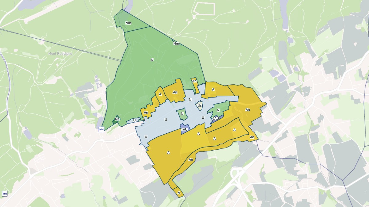 Aperçu cartographique de Vétrigne, centré sur la commune
