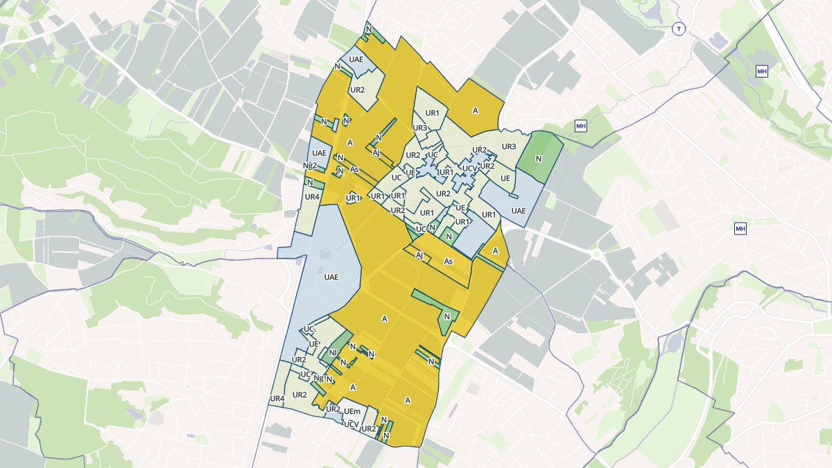 Aperçu cartographique de Ballainvilliers, centré sur la commune