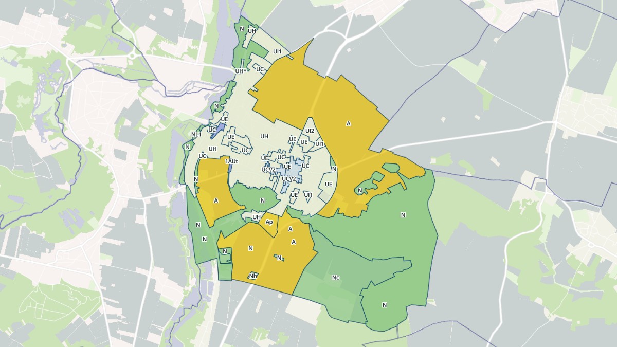 Aperçu cartographique de Ballancourt-sur-Essonne, centré sur la commune