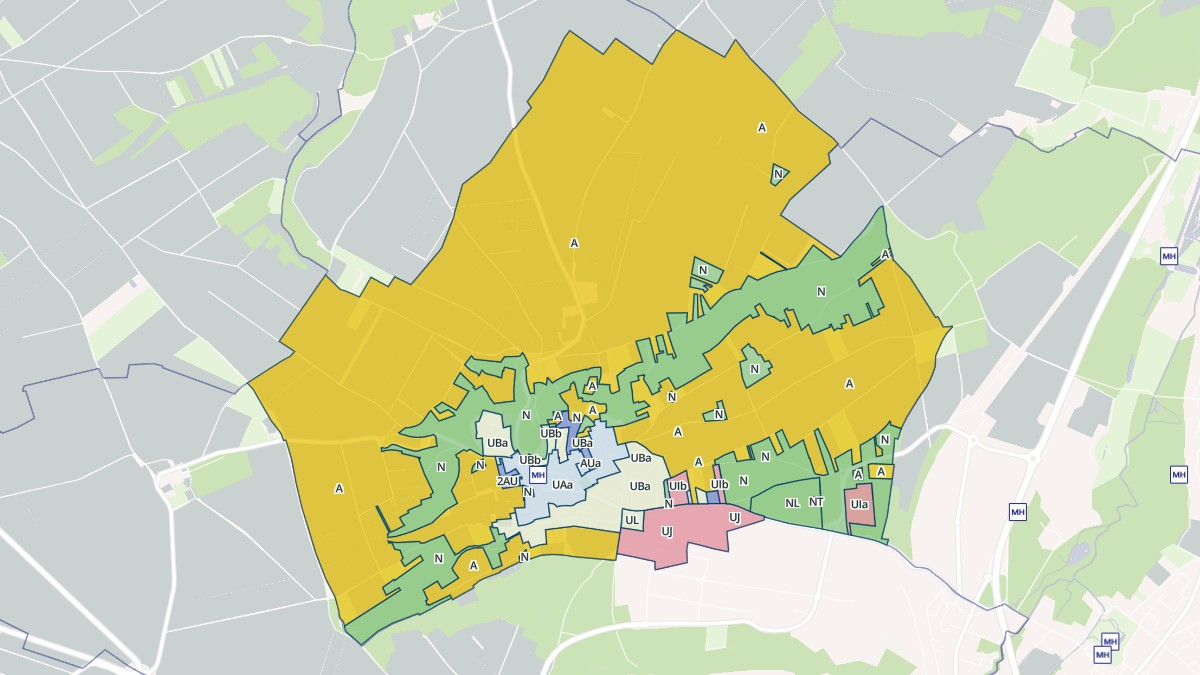 Aperçu cartographique de Brières-les-Scellés, centré sur la commune