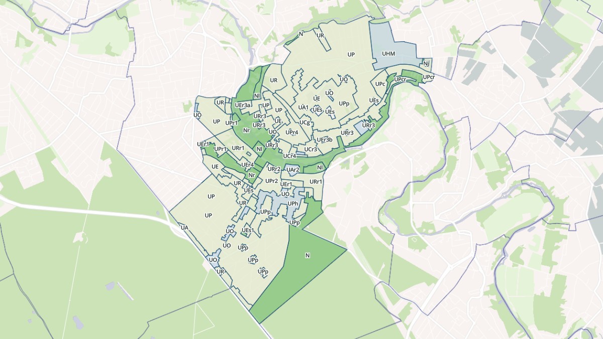 Aperçu cartographique de Brunoy, centré sur la commune