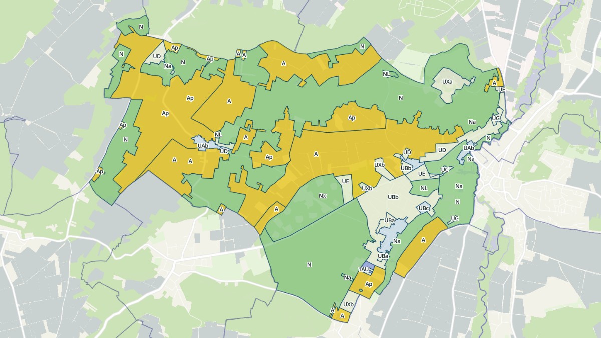 Aperçu cartographique de Cerny, centré sur la commune