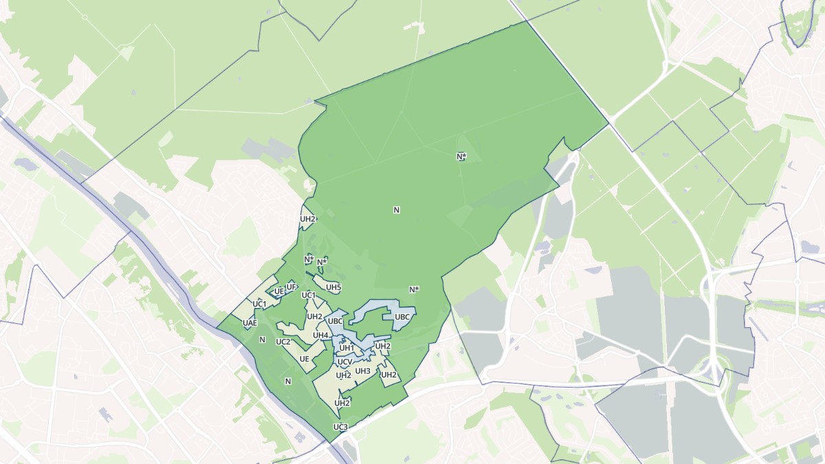 Aperçu cartographique de Étiolles, centré sur la commune