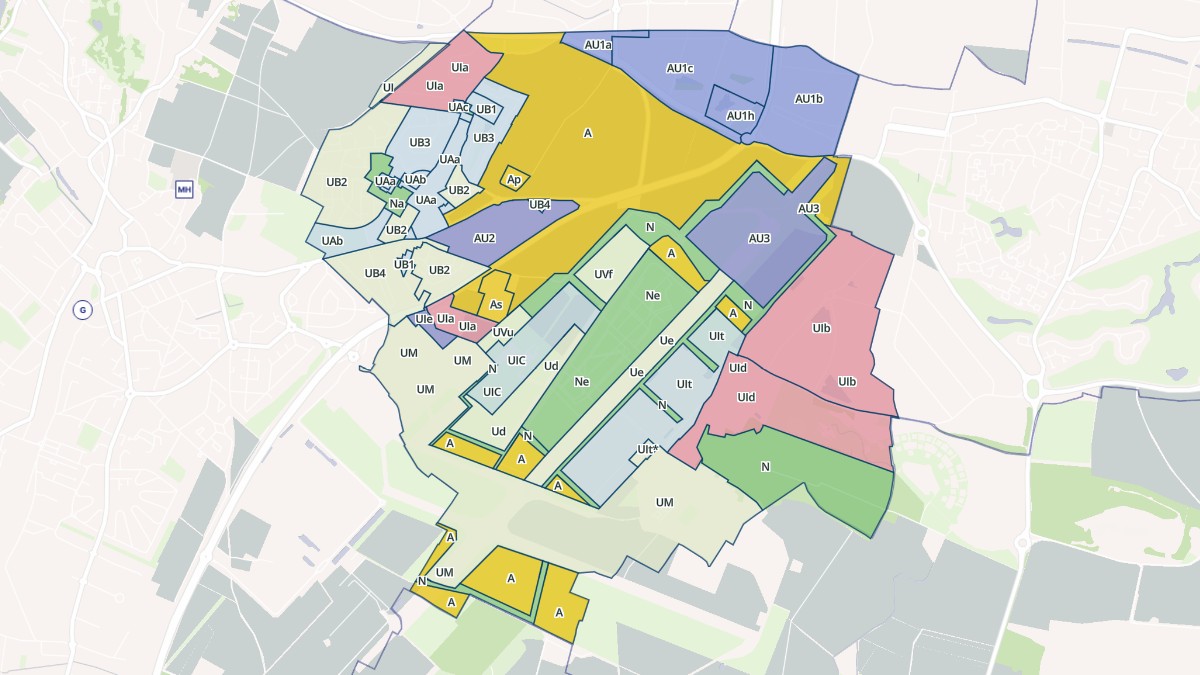 Aperçu cartographique de Le Plessis-Pâté, centré sur la commune
