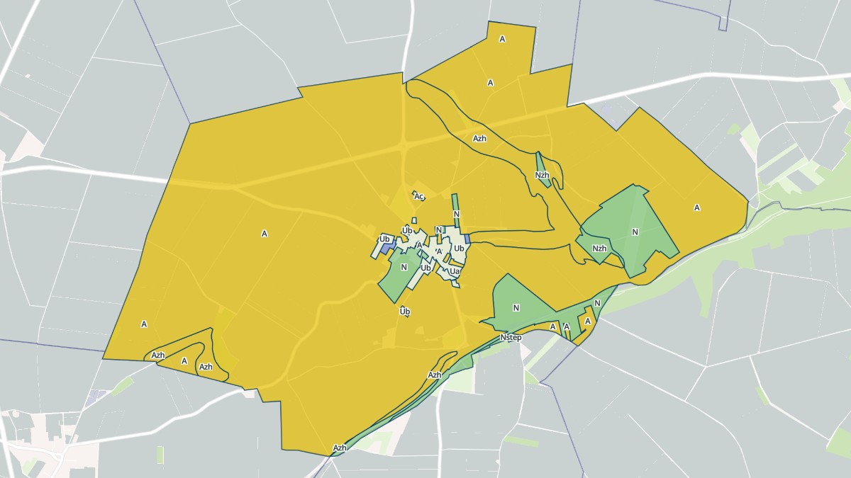 Aperçu cartographique de Plessis-Saint-Benoist, centré sur la commune