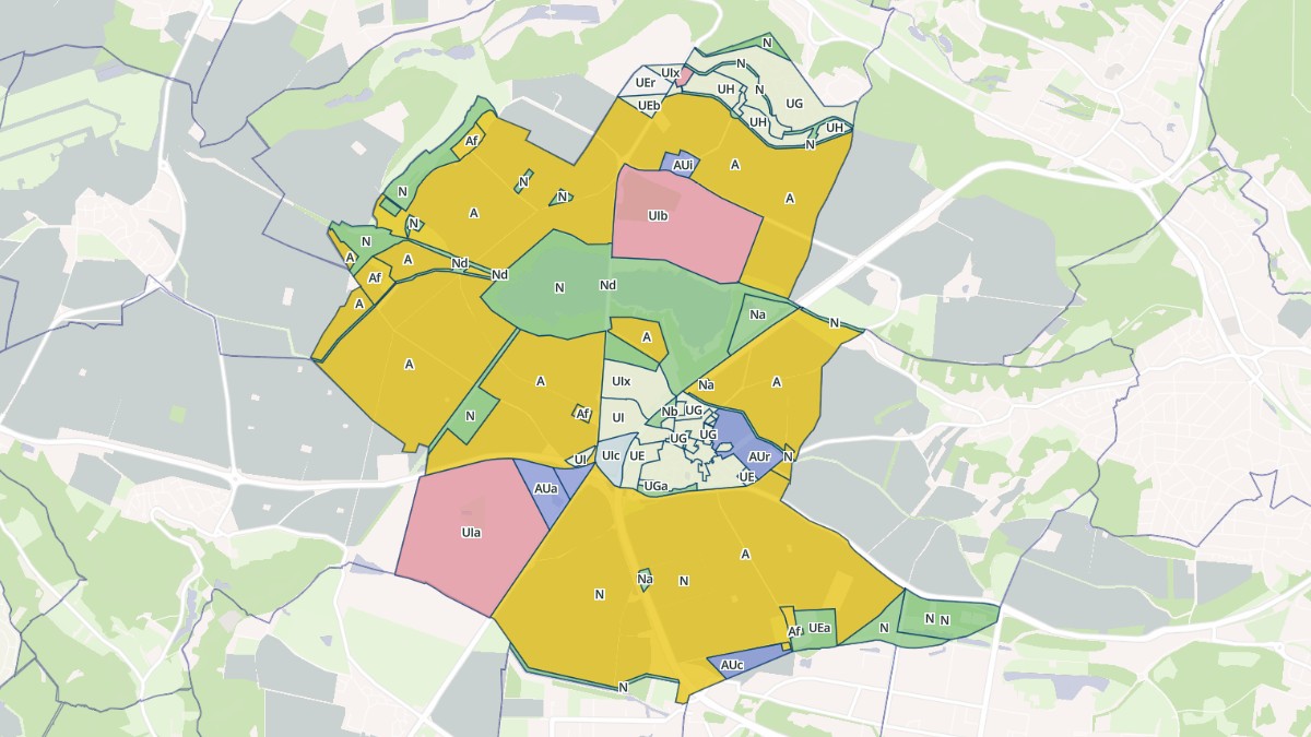Aperçu cartographique de Saclay, centré sur la commune