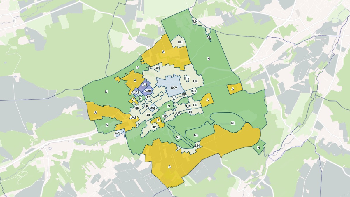 Aperçu cartographique de Saint-Chéron, centré sur la commune