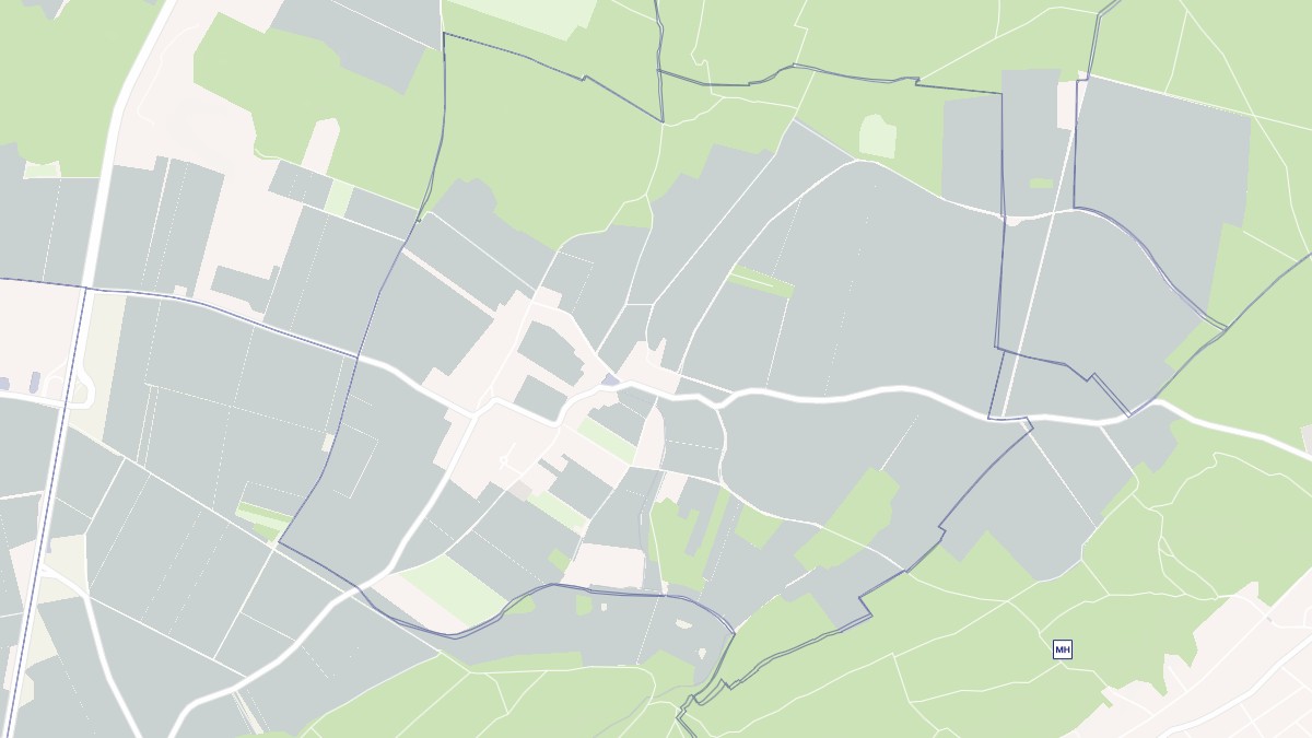 Aperçu cartographique de Torfou, centré sur la commune