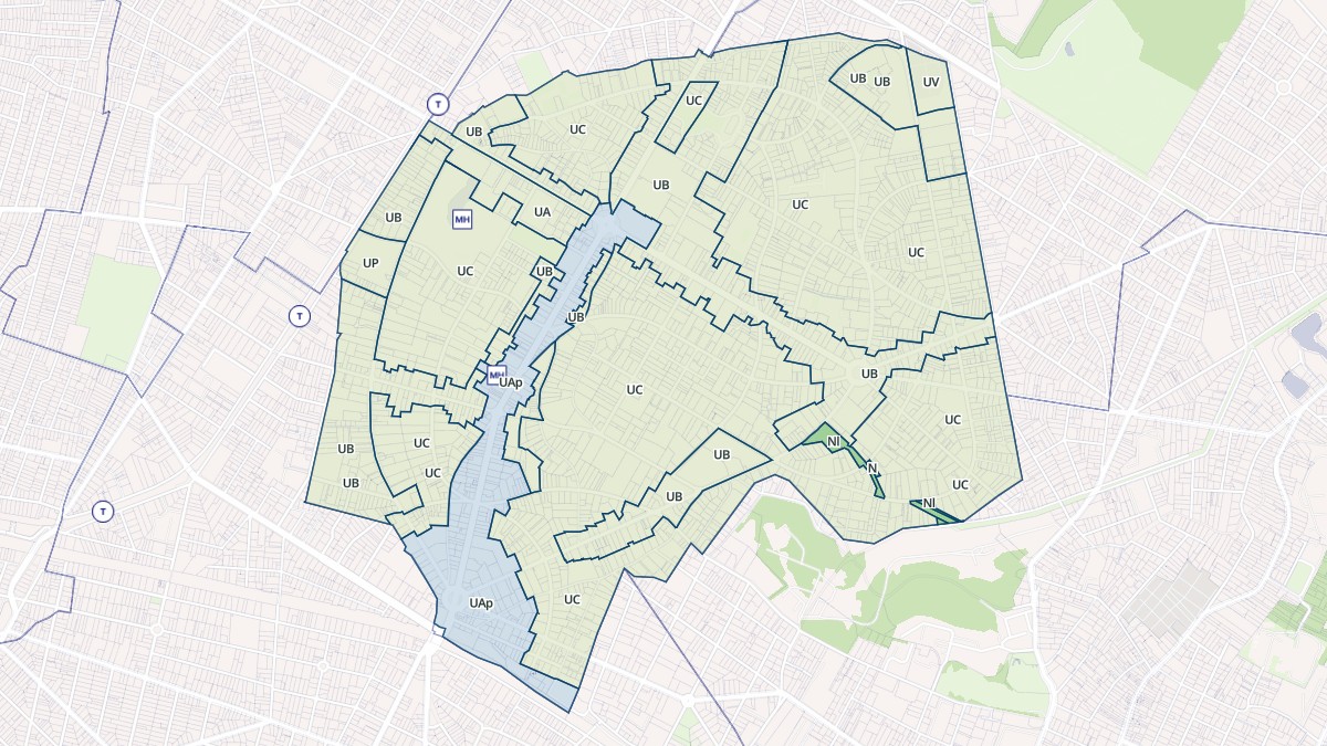 Aperçu cartographique de Le Raincy, centré sur la commune