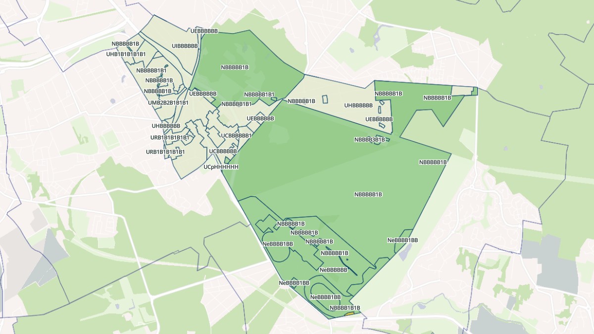 Aperçu cartographique de Boissy-Saint-Léger, centré sur la commune