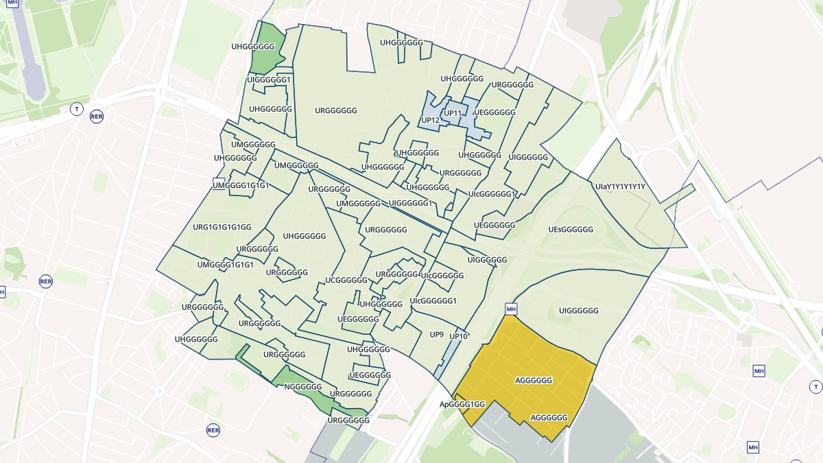 Aperçu cartographique de Fresnes, centré sur la commune
