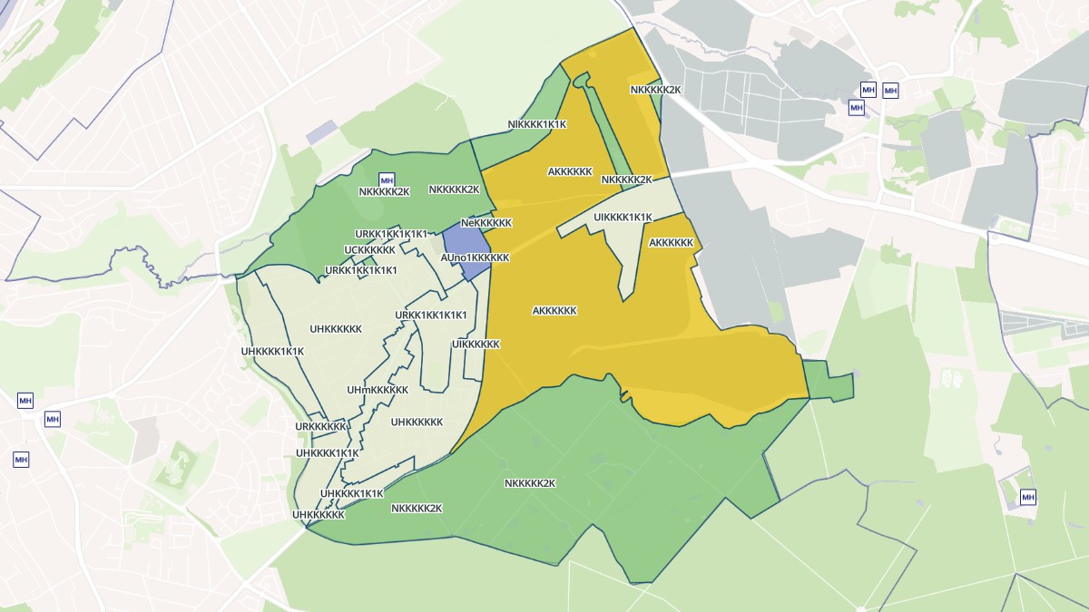 Aperçu cartographique de Noiseau, centré sur la commune