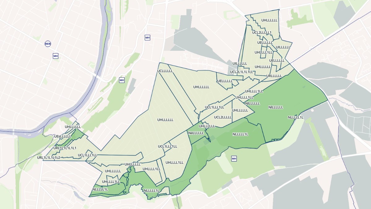 Aperçu cartographique de Ormesson-sur-Marne, centré sur la commune