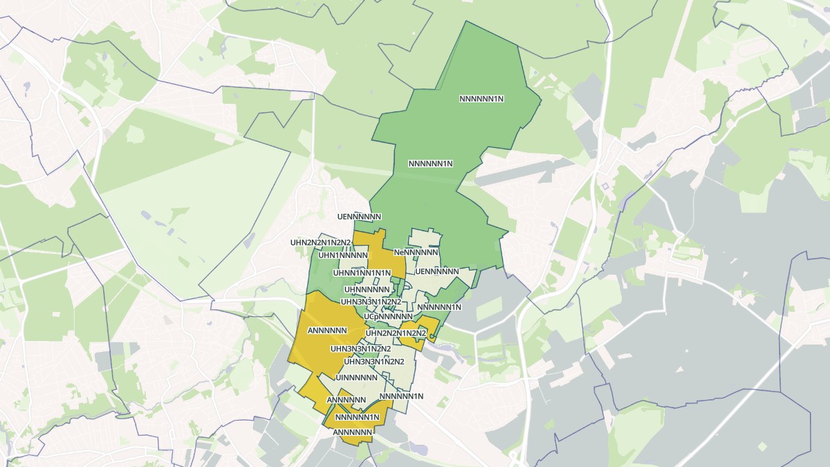 Aperçu cartographique de Santeny, centré sur la commune