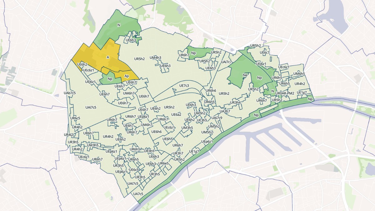 Aperçu cartographique de Argenteuil, centré sur la commune