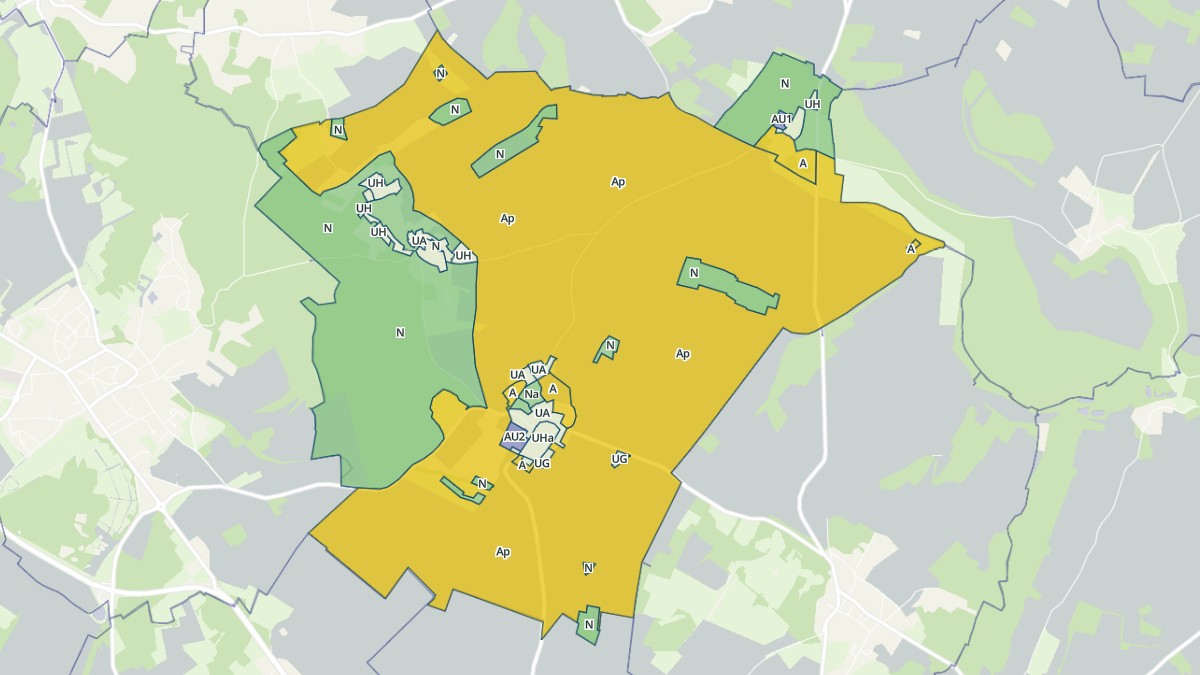 Aperçu cartographique de Bréançon, centré sur la commune