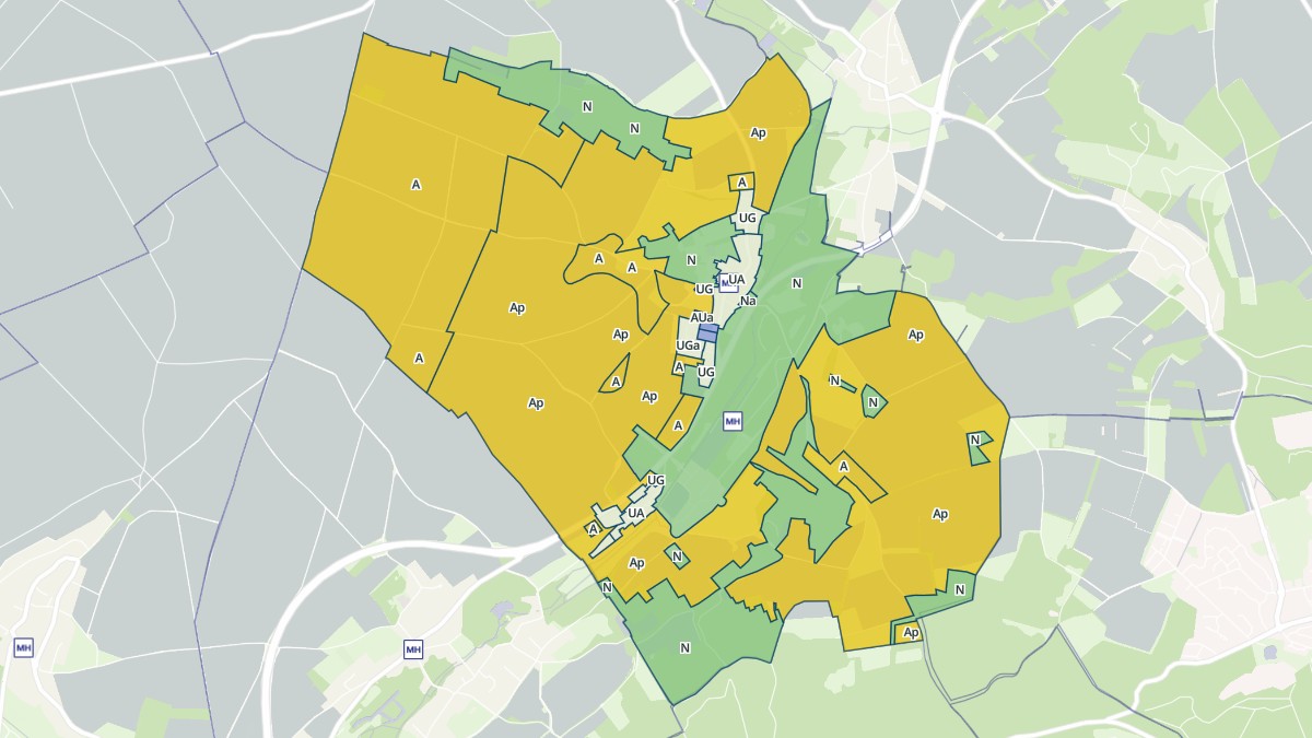 Aperçu cartographique de Condécourt, centré sur la commune