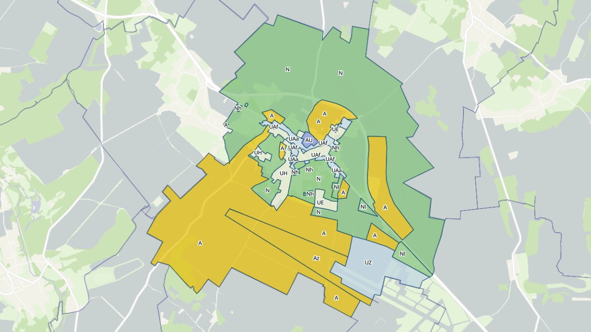 Aperçu cartographique de Cormeilles-en-Vexin, centré sur la commune