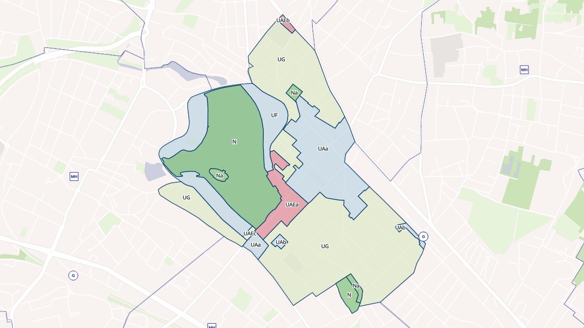 Aperçu cartographique de Enghien-les-Bains, centré sur la commune