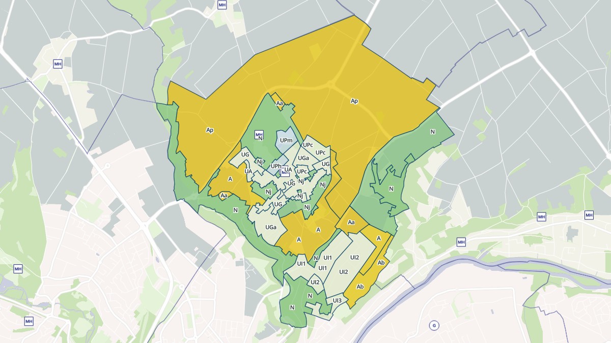 Aperçu cartographique de Ennery, centré sur la commune