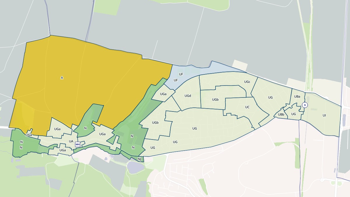 Aperçu cartographique de Fosses, centré sur la commune