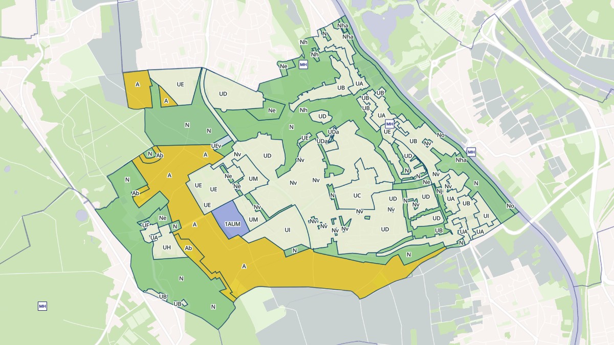 Aperçu cartographique de Jouy-le-Moutier, centré sur la commune