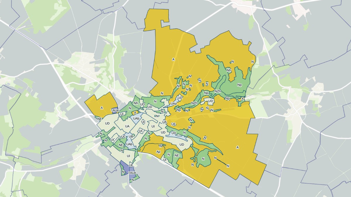 Aperçu cartographique de Magny-en-Vexin, centré sur la commune