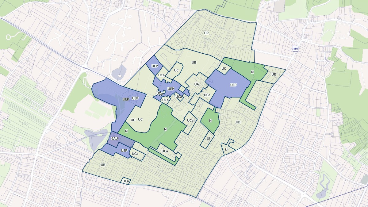 Aperçu cartographique de Margency, centré sur la commune