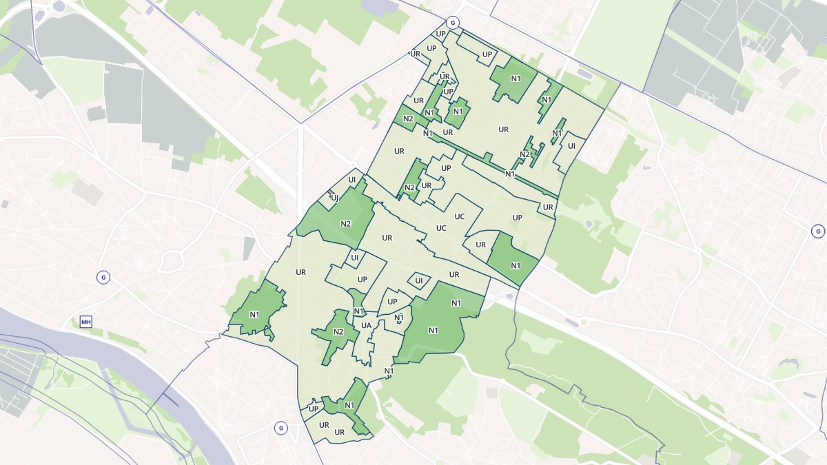 Aperçu cartographique de Montigny-lès-Cormeilles, centré sur la commune