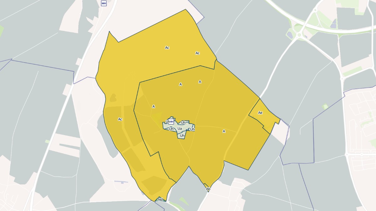 Aperçu cartographique de Le Plessis-Gassot, centré sur la commune