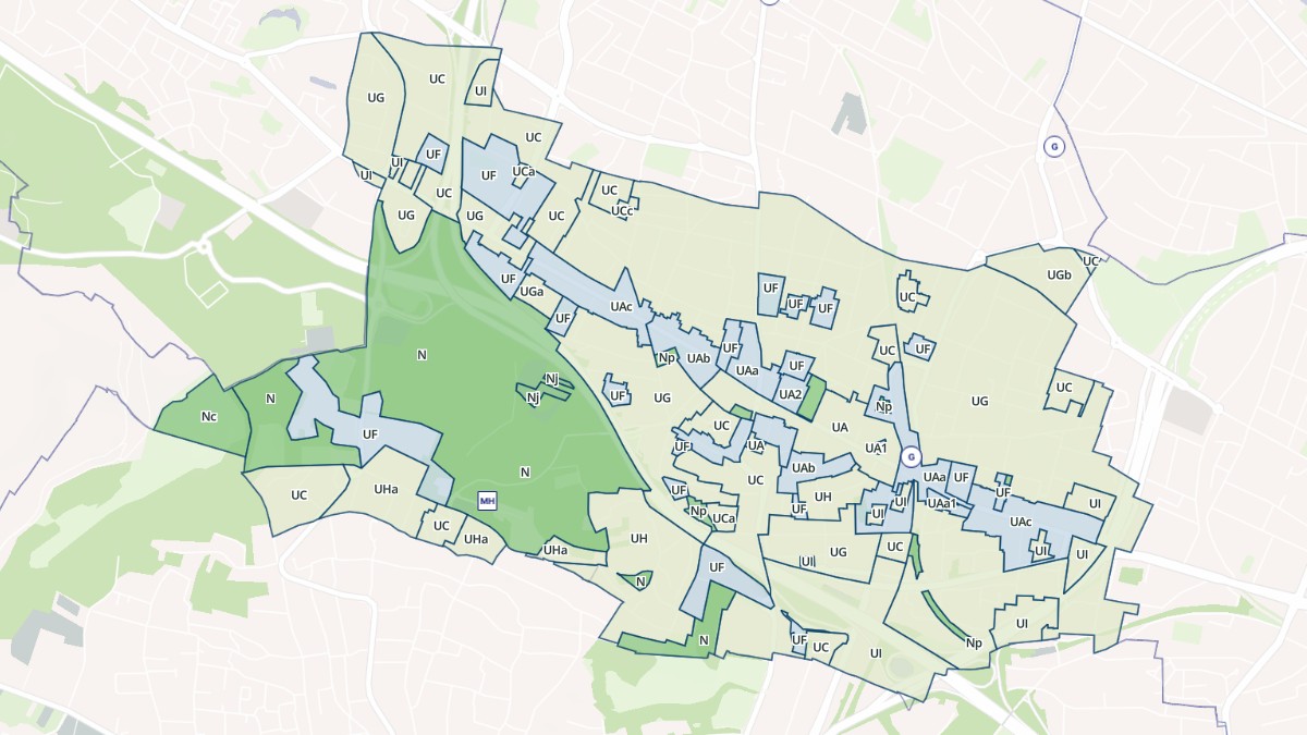 Aperçu cartographique de Sannois, centré sur la commune