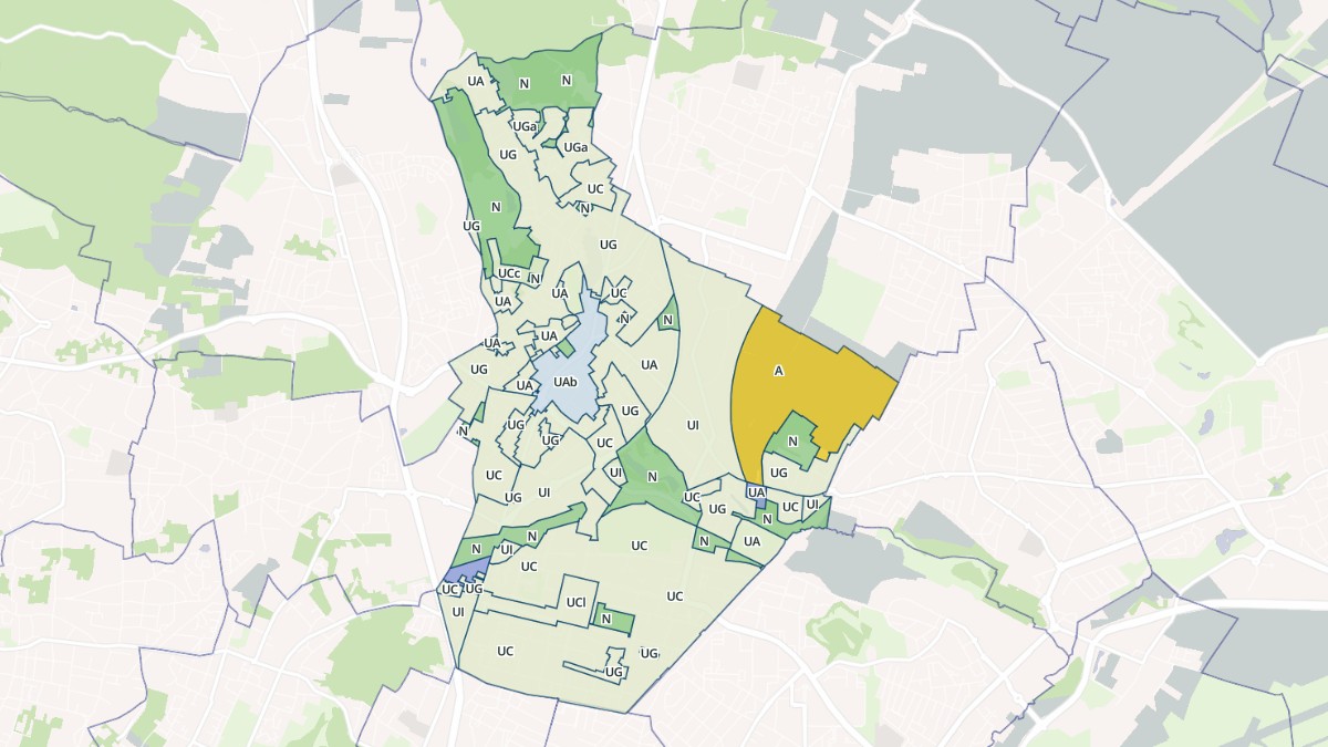 Aperçu cartographique de Sarcelles, centré sur la commune
