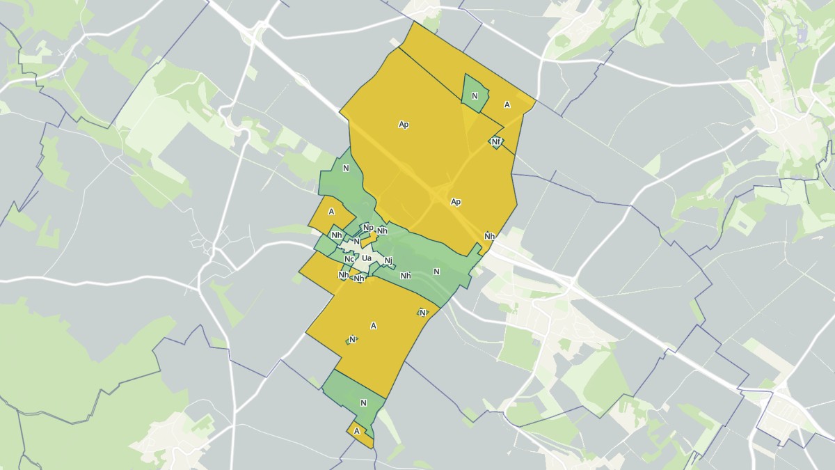 Aperçu cartographique de Théméricourt, centré sur la commune