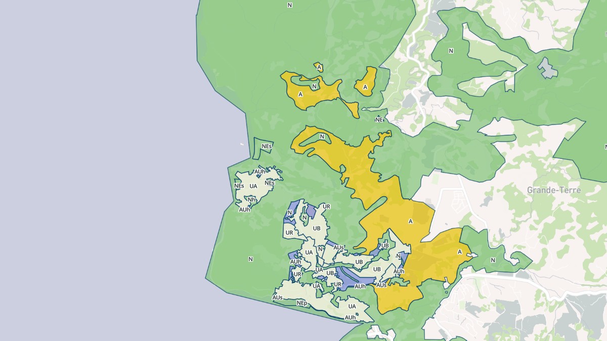 Aperçu cartographique de Chiconi, centré sur la commune