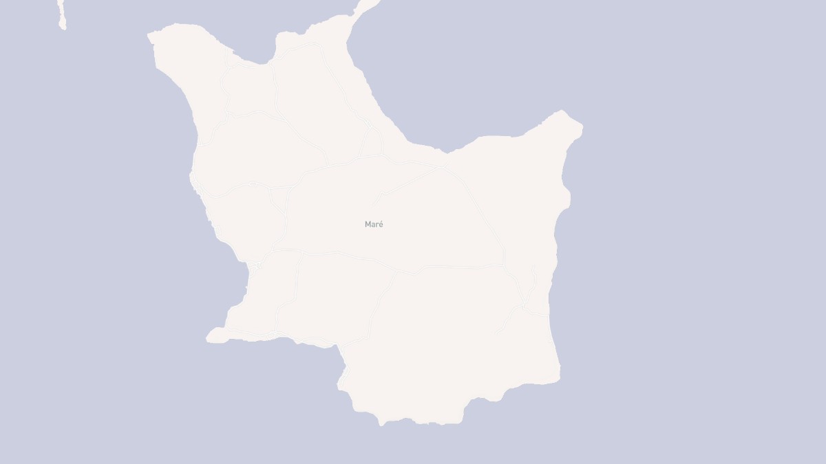 Aperçu cartographique de Maré, centré sur la commune