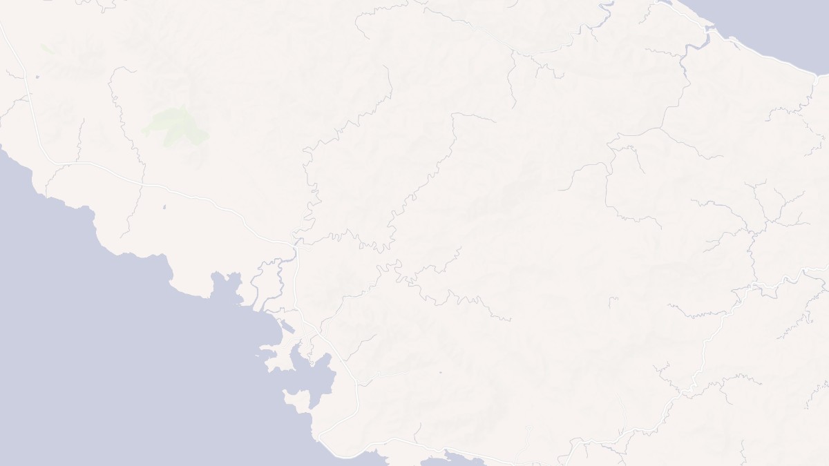 Aperçu cartographique de Voh, centré sur la commune